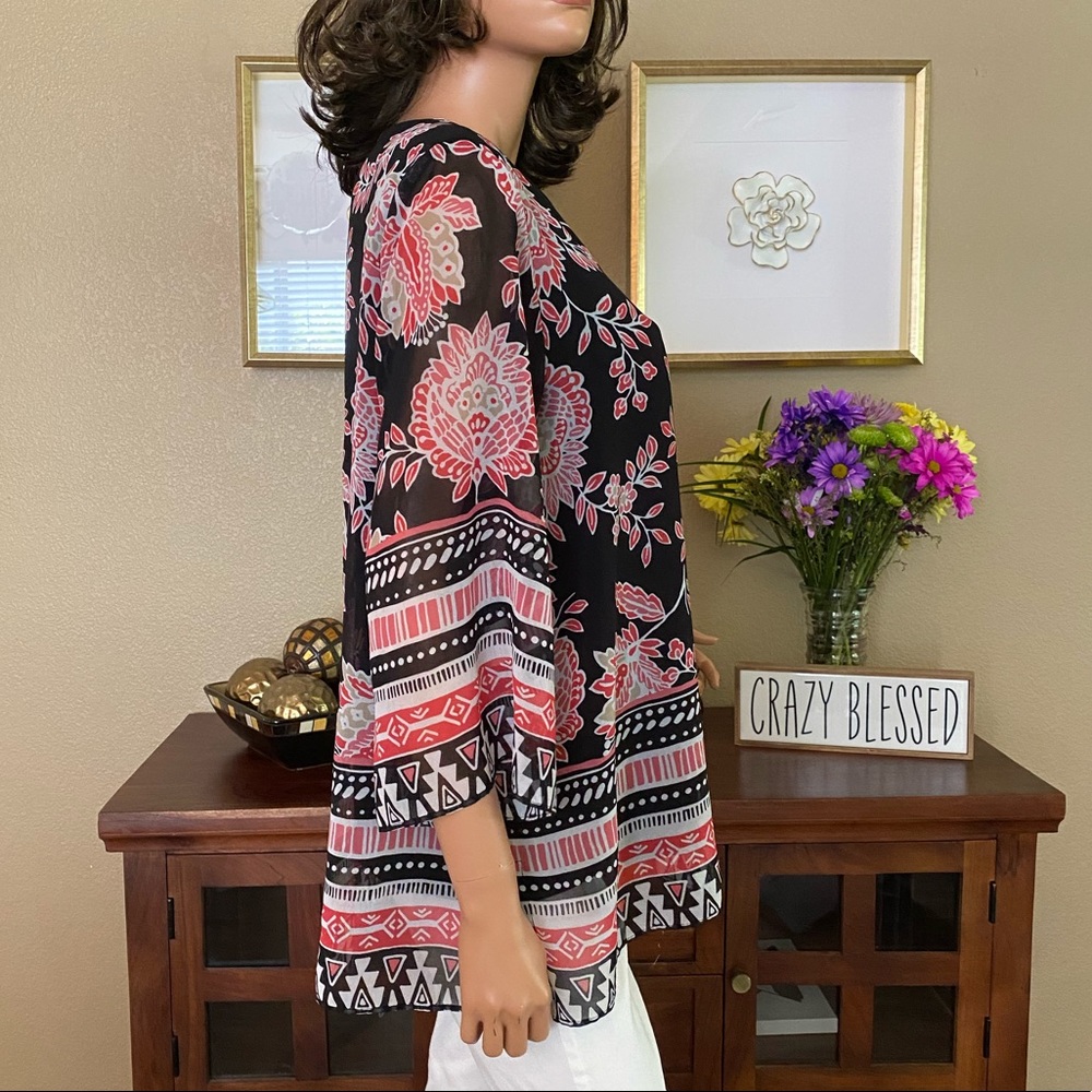 JM Collection Blouse - Picture 4 of 6